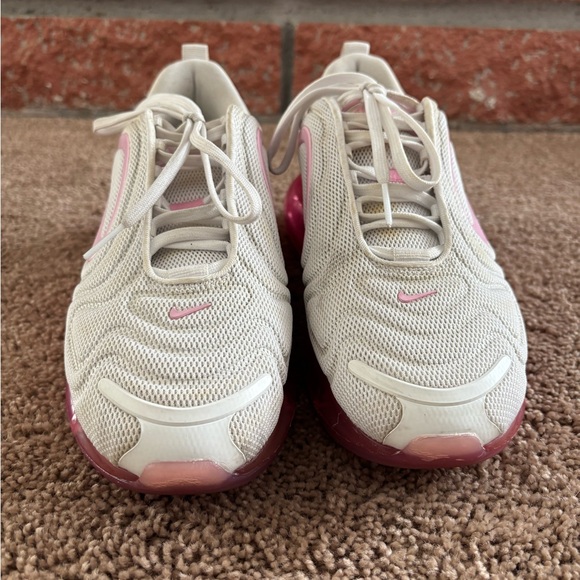 Nike Air Max 720 Pink and White Sneakers - Picture 2 of 8